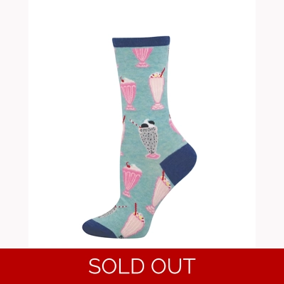 Diner Milkshakes Ladies Socks